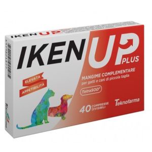 Iken Up Plus Dogs Cats Small Size Box 40 Tablets