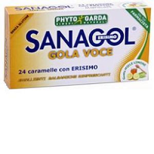 Sanagol Gola Voce Gola Voce Erisimo Balsamic Candies Honey And Lemon 24 Pieces