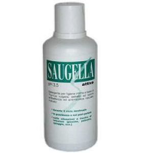 Rottapharm Saugella Attiva Ph 3.5 Green Line Intimate Cleanser 250ml