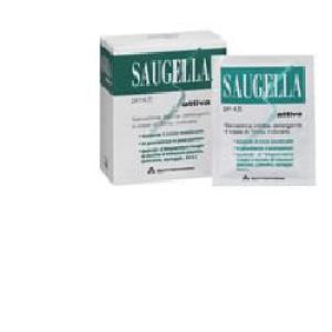 Saugella linea verde saugella attiva salviettine detergenti 10 pezzi