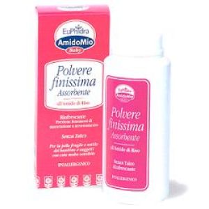 Euphidra Amidomio Polvere Finissima Assorbente All'amido Di Riso 100g