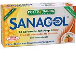 Phyto Garda Sanagol Propolis Sugar Free Orange 24 Candies