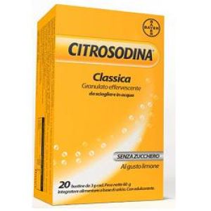 Citrosodina Bustine Integratore Di Calcio 20 Bustine Effervescenti