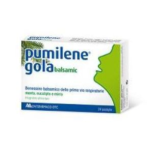 Montefarmaco Otc Pumilene Gola Balsamic Food Supplement 24 Tablets