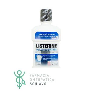 Listerine Advanced White Collutorio Multiazione Denti Bianchi 500 ml