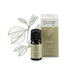 Purae Sinergia Oli Essenziali Litsea Frutti 10ml