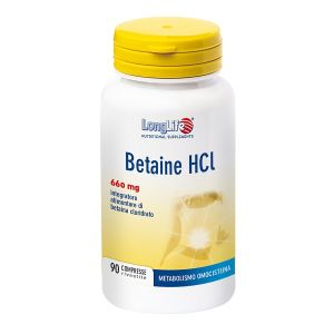 LongLife Betaine HCl Supplement 90 Tablets