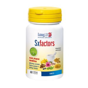 LongLife Sxfactors Integratore Energizzante 60 Capsule