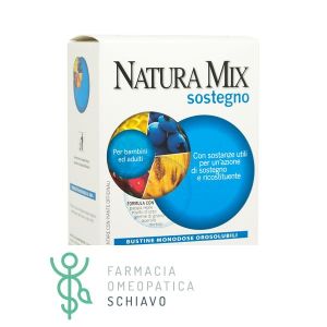 Aboca Natura Mix Sostegno Orosolubile Integratore Ricostituente 20 Bustine