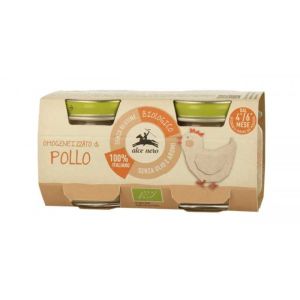 Omogeneizzato Di Pollo Biologico Alce Nero 2x80g