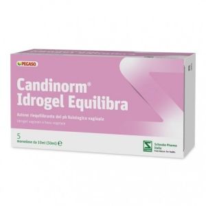 Candinorm hydrogel balances vaginal lavage 5 single-dose vials