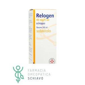 Relogen Syrup 40mg / 5ml Sobrerol Mucolytic 200 ml