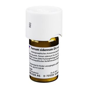 Weleda Ferrum Sidereum d6 shredded 20gr