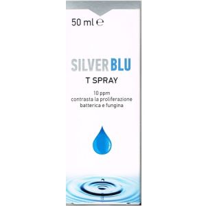 Silver Blu T Spray Topico Contro Proliferazione Fungina E Batterica 50ml