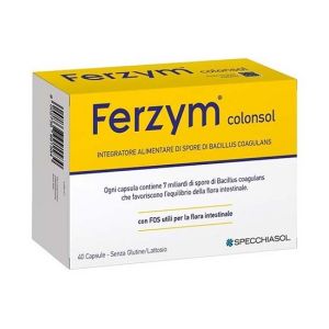 Specchiasol Ferzym Colonsol For The Balance Of Intestinal Flora 40 Capsules