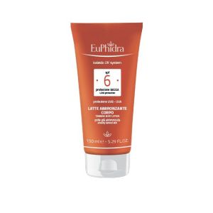 Euphidra Kaleido UV System Latte Pelli Abbronzante 6 Spf Corpo 150 ml