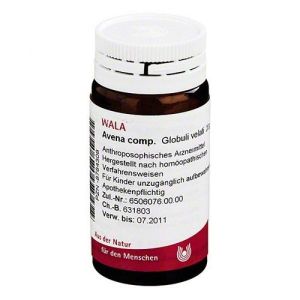 Wala Italia Avena Compositum Homeopathic Remedy In Globules 20g