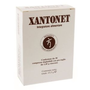 Xantonet Integratore Alimentare Transito Intestinale 30 compresse