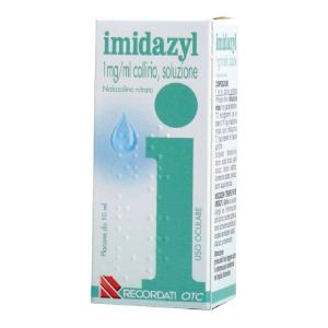 Imidazyl Collirio 0,1% Nafazolina Decongestionante Flacone 10ml