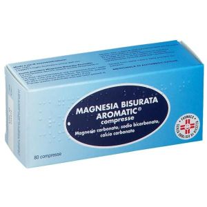Magnesia Bisurata Aromatic Magnesio Antiacido 80 Pastiglie