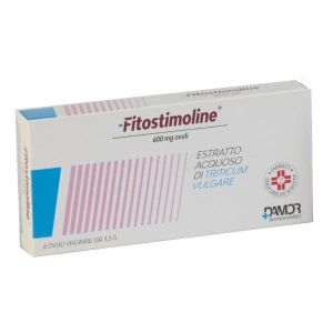 Fitostimoline 600mg Ovuli Vaginali Estratto Acquoso di Triticum Vulgare 6 Ovuli