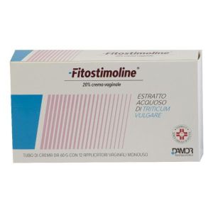 Fitostimoline 20% Crema Vaginale + Applicatori Estratto Acquoso di Triticum Vulgare 60g
