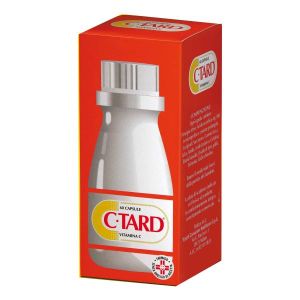 C-tard 500mg Vitamina C 60 Capsule Rilascio Prolungato