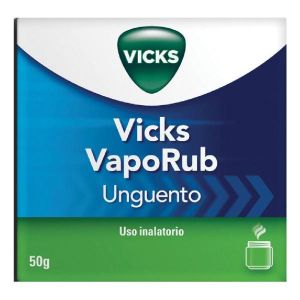 Vicks Vaporub Canfora Unguento per Uso Inalatorio 50g
