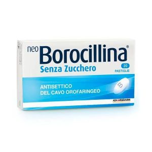Neoborocillina 20 Pastiglie 1,2mg + 20mg Senza Zucchero