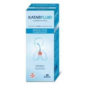 Katarfluidmucolitico Fluidificante 5g/100ml Sciroppo 200ml