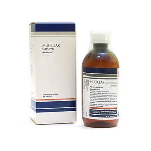 Muciclar Sciroppo 15mg/5ml Ambroxolo Cloridrato Tosse 200ml