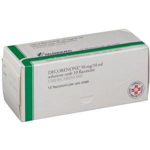 Decorenone 50mg/10ml Ubidecarenone Soluzione Orale 10 Flaconcini