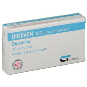 Diosven 300mg Diosmina 20 Compresse