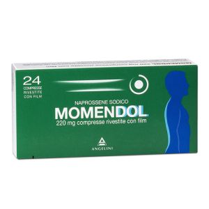 Angelini Momendol 220mg Naprossene Sodico 24 Compresse Rivestite