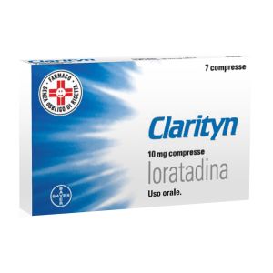 Clarityn Loratadina 10mg Schering-plough 7 Compresse