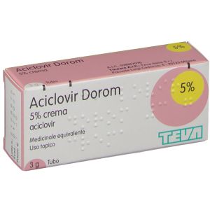 Aciclovir Dorom*crema 3g 5%