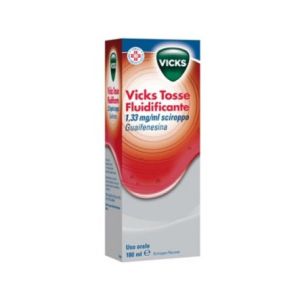 Vicks Tosse Fluidificante 1.33mg/ml Sciroppo 180ml