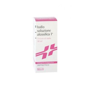 Iodio Sella 7%/5% Sooluzione Cutanea Alcoolica Flacone 30ml