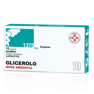 Glicerolo Nova Argentia 1375mg Bambini 18 Supposte