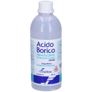Acido Borico New.fa.dem Soluzione Cutanea 3% 500ml