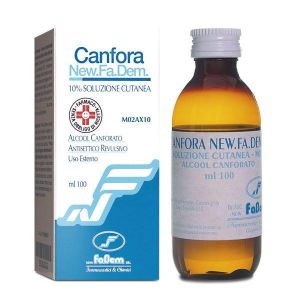 Canfora New Fadem 10% Soluzione Cutanea Idroalcolica 100ml
