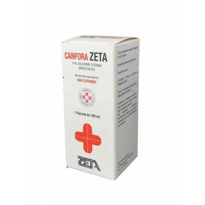 Canfora Zeta 10% Soluzione Cutanea Idroalcolica 100ml