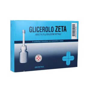 Glicerolo Zeta Adulti 6,75g Soluzione Rettale 6 Clismi