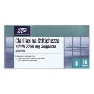 Clarilaxina Stitichezza Adulti 18 Supposte 2.250mg