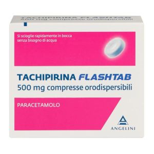 Tachipirina Flashtab 500 Mg. 16 Compresse Orodispersibili