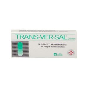 Transversal 36,3 mg/20 mm Acido Salicilico 10 Cerotti Transdermici