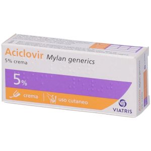 Aciclovir Mylan Generics  5% Herpes Crema 3g