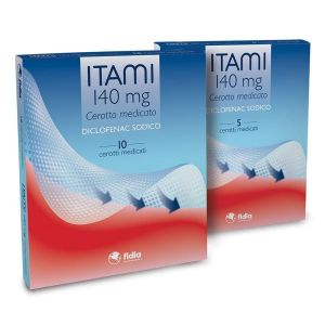 Itami 140mg Cerotto Medicato Dolori Articolari 5 Cerotti