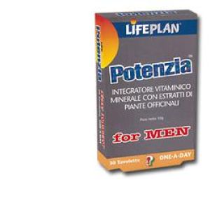 Lifeplan potenzia for men integratore alimentare 30 tavolette