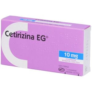 Cetirizina Eg 10mg 7 Compresse Rivestite i Film